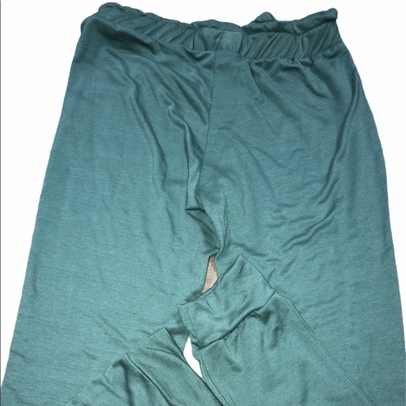 NYC size medium olive green cozy lounge joggers - Picture 2 of 4